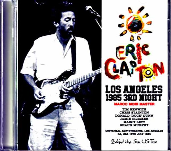 Eric Clapton/CA,USA 07.19.1985 Marco Moir Master Edition