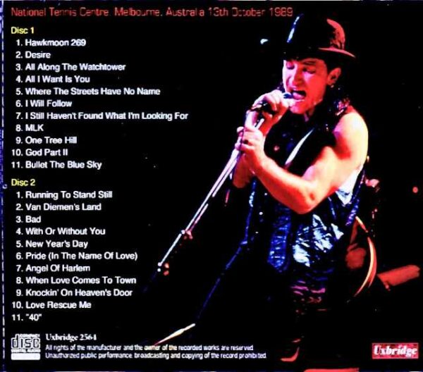 U2 You2/Australia 10.13.1989 Complete - Image 2