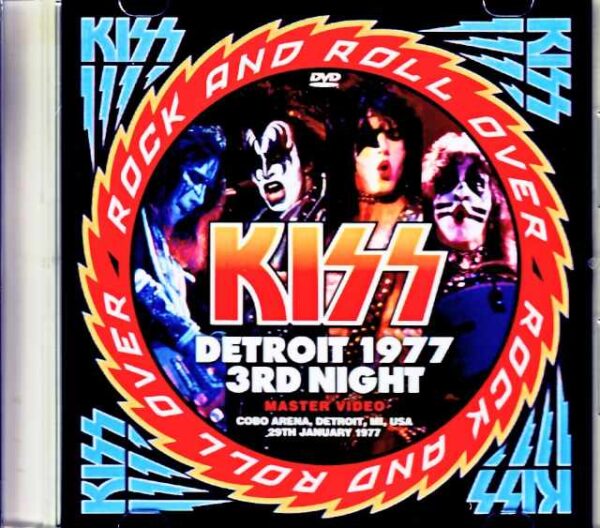 Kiss/MI,USA 1977 Multi-Cam Edition & more Jewel Version