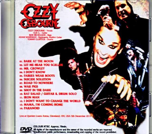 Ozzy Osbourne/OH,USA 2010 Jewel Version - Image 2