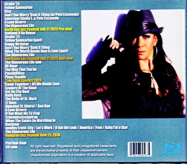Sheila E/Netherlands 2025 & more Blu-Ray Version - Image 2