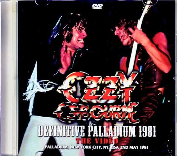 Ozzy Osbourne, Randy Rhodes / NY, USA 1981 2 Shows Upgrade Jewel Version