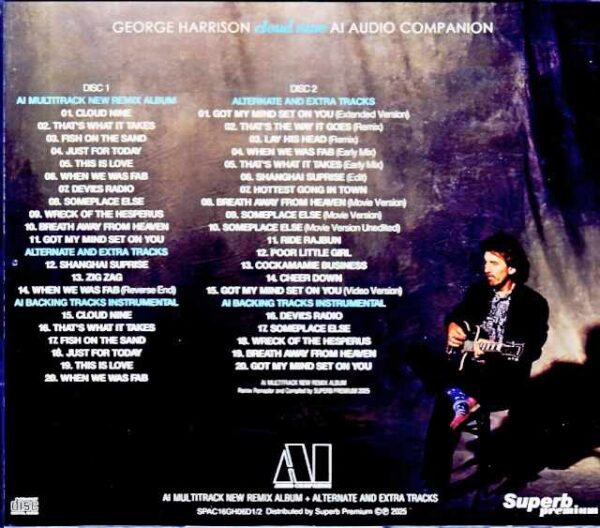 George Harrison/Cloud Nine AI Multitrack New Remix and Alternate Extra Tracks - Image 2