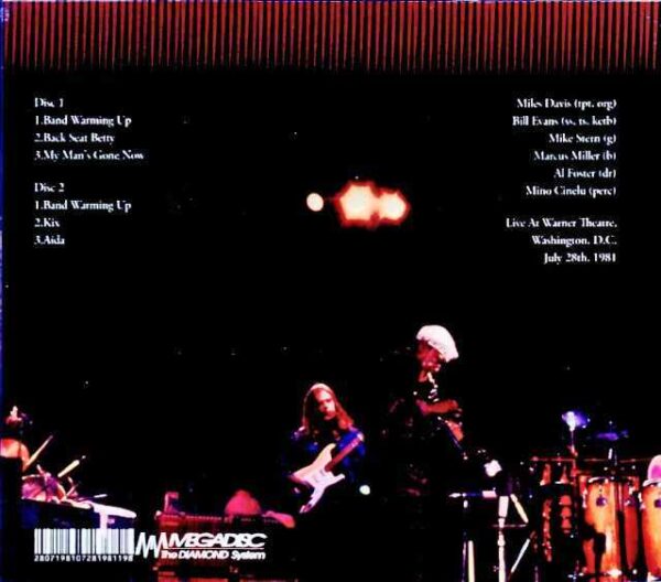 Miles Davis, Mike Stern, Bill Evans, Marcus Miller Miles Davis, Marcus Miller/WA, USA 07.28.1981 Remastered - Image 2