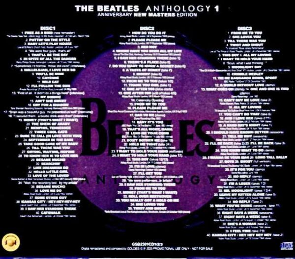 Beatles Anthology 1 30th Anniversary New Masters Edition - Image 2