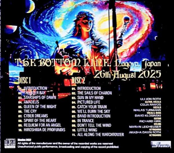 Uli Jon Roth Uli Jon Roth/Aichi,Japan 08.26.2025 Complete - Image 2
