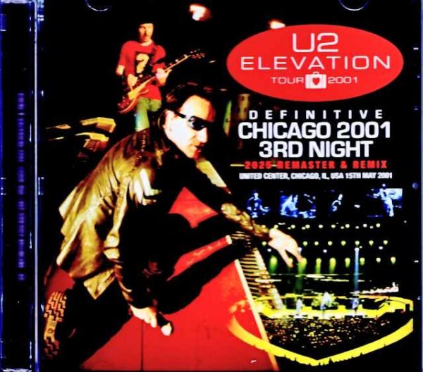 U2 U2/IL,USA 05.15.2001 Complete IEM Matrix Edition