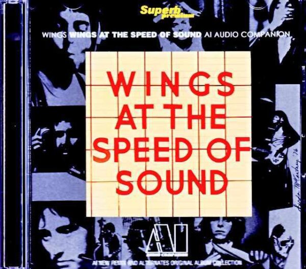 Paul McCartney Wings/Speed ​​if Sound AI New Remix and Alternates Original Album Collection