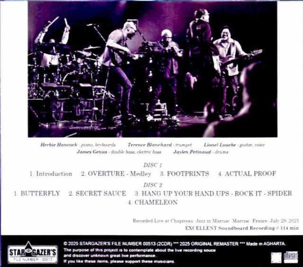 Herbie Hancock/France 2025 FM Broadcast Edition - Image 2