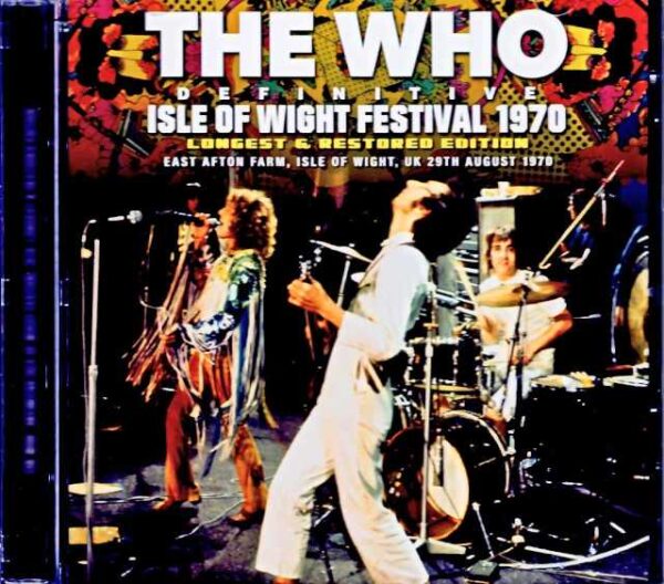 The Who, The Who/England,UK 08.29.1970 Complete Soundboard Edition