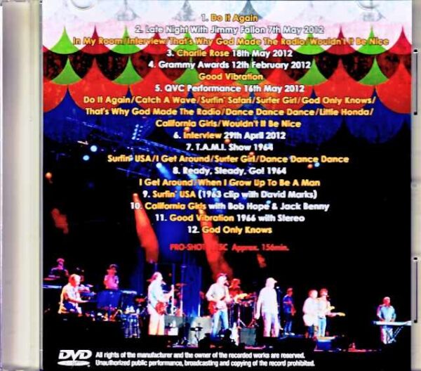 Beach Boys/Pro-Shot TV Compilation 2012 Jewel Version - Image 2