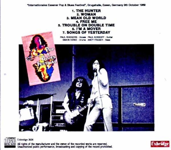 Free/Germany 10.09.1969 Complete - Image 2