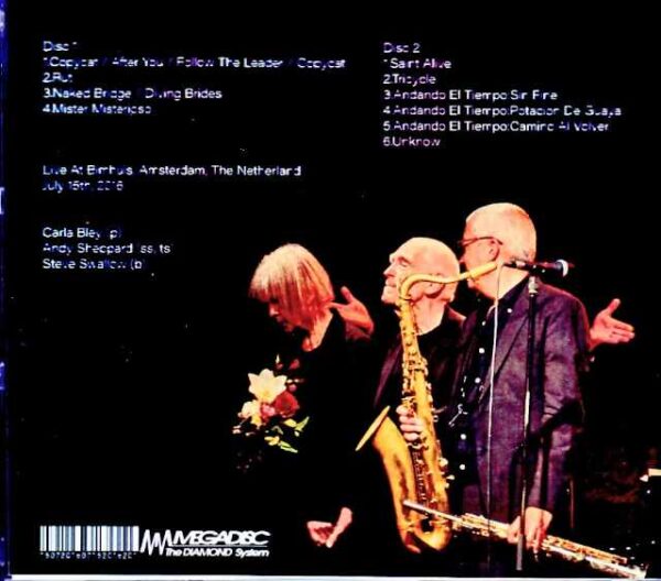 Carla Bley Trio Carla Bley/Netherlands 2016 FM Broadcast Edition - Image 2
