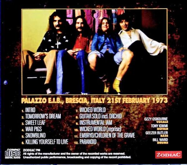 Black Sabbath/Italy 02.21.1972 Complete - Image 2