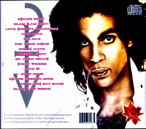 Prince/Escape Unreleased LP 1988 - Image 2