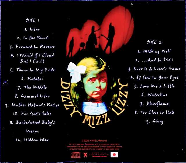 Dizzy Mizz Lizzy/Tokyo,Japan 2025 Complete IEM Matrix Edition - Image 2
