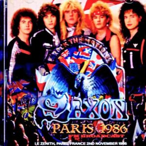 Saxon/France 11.02.1986 FM Broadcast Edition