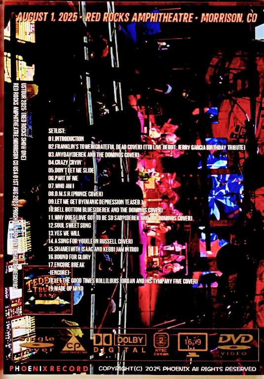 Tedeschi Trucks Band Tedeschi Trucks Band/CO,USA 2025 Complete - Image 2