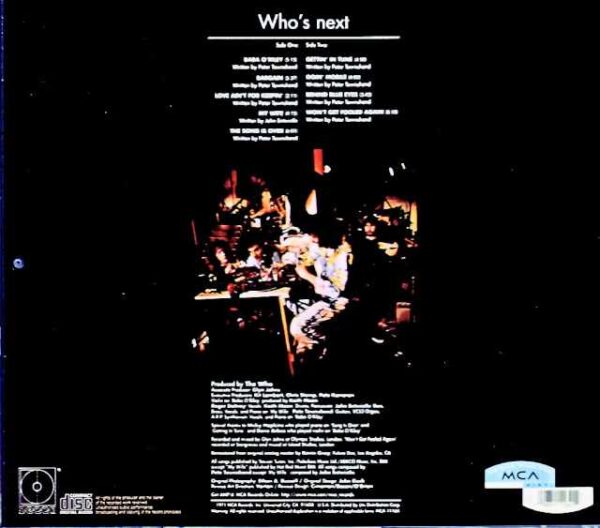 Who, The Who/Who's Next MCA All Analog Processing Vinyl Edition - Image 2