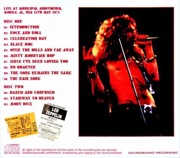 Led Zeppelin/AL,USA 1973 Complete Soundboard Edition - Image 2