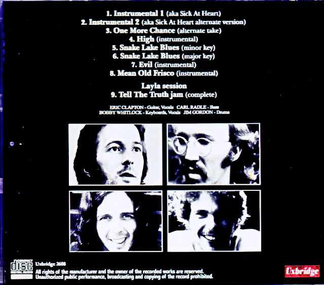 Derek and the Dominos Derek and the Dominos/Second Album Unreleased Master Soundboard Edition - Image 2