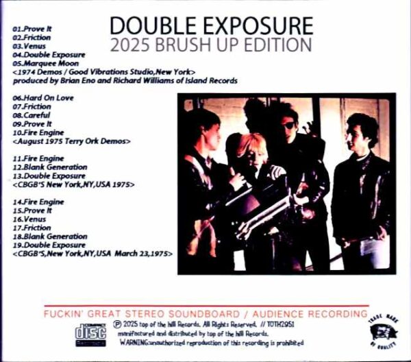 Television/Studio Demo Recordings NY,USA 1974 & more - Image 2