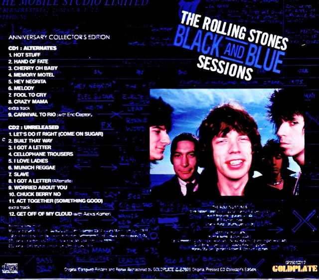 Rolling Stones/Black and Blue Alternates and Unreleased 50th Anniversary Edition - Image 2