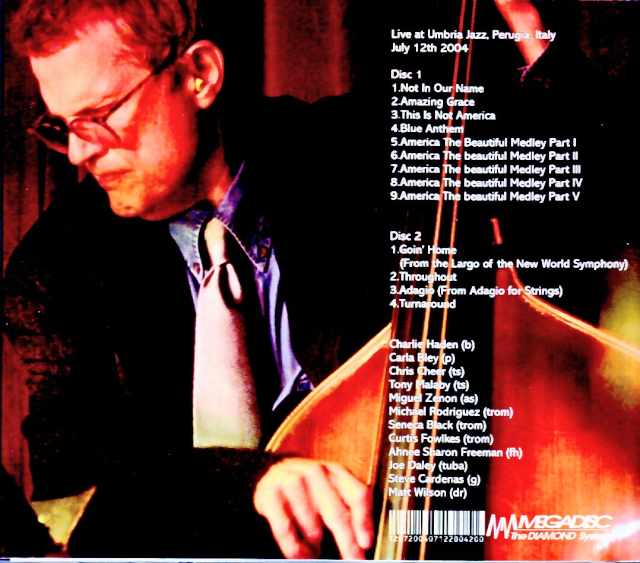 Charlie Haden and New Liberation Music Orchestra Carla Bley/Italy 2004 Broadcast Edition - Image 2