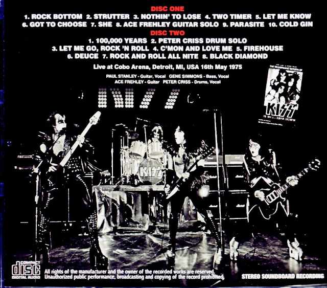 Kiss/MI,USA 0516.1975 Complete Soundboard Edition - Image 2