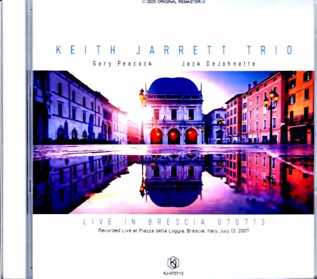 Keith Jarrett Trio Keith Jarrett/Italy 07.13.2007