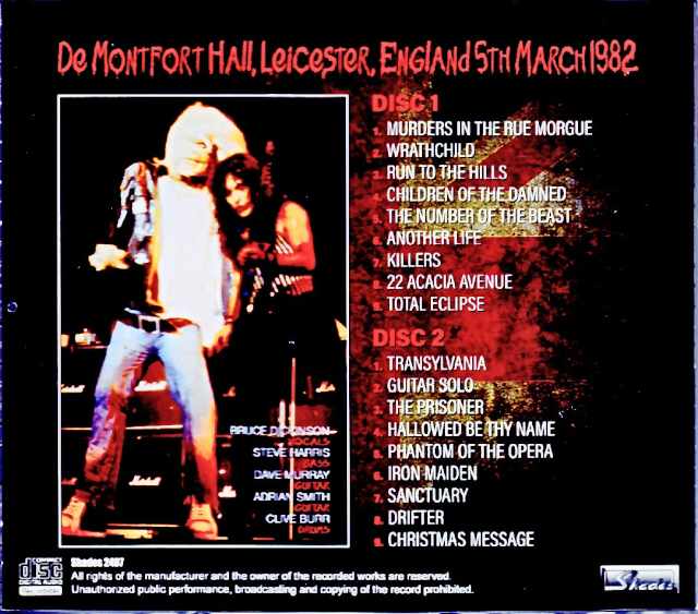 Iron Maiden/England,UK 03.05.1982 - Image 2