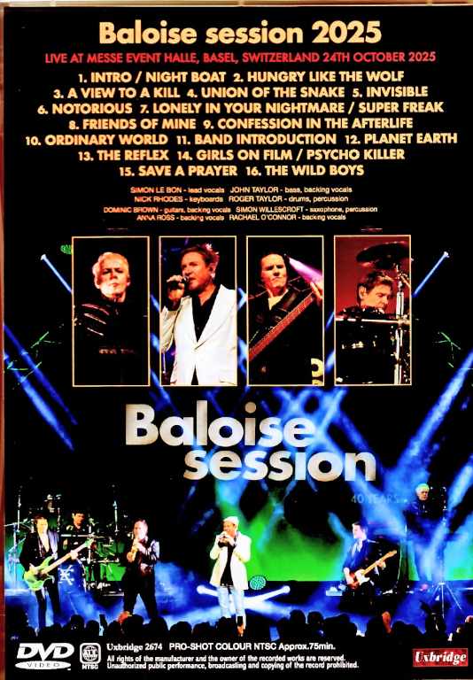 Duran Duran Duran Duran/Switzerland 10.24.2025 Complete Multi-Cam Edition - Image 2