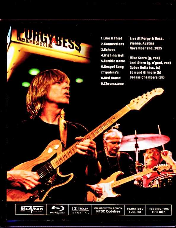 Mike Stern Band Mike Stern/Austria 2025 Multi-Cam Edition Blu-Ray Version - Image 2