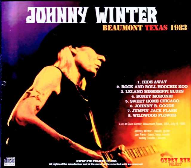 Johnny Winter / TX,USA 07.09.1983 Complete Soundboard Edition - Image 2