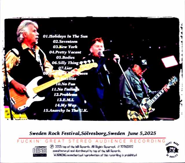 Sex Pistols/Sweden 06.05.2025 Complete - Image 2