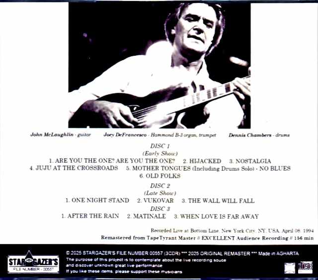 John McLaughlin Free Spirits John McLaughlin/NY,USA 1994 Remastered - Image 2