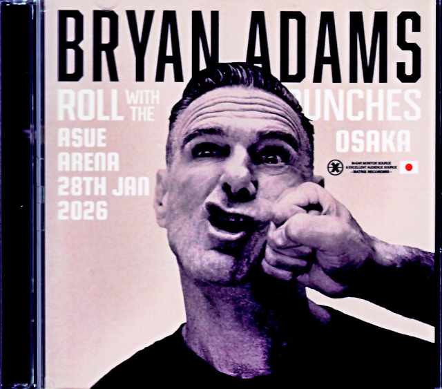 Bryan Adams / Osaka, Japan 2026 Complete IEM Matrix Edition & more