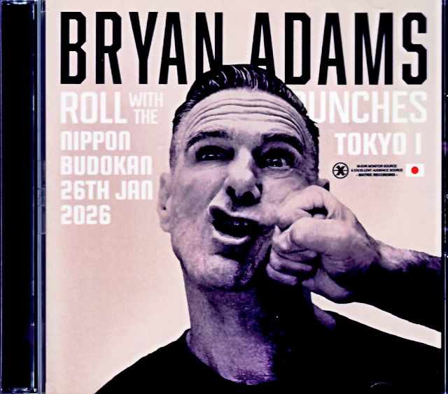 Bryan Adams / Tokyo, Japan 01.26.2026 Complete IEM Matrix Edition & more