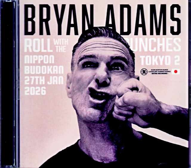 Bryan Adams / Tokyo, Japan 1.27.2026 Complete IEM Matrix Edition & more