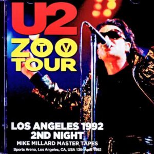U2 U2/CA,USA 04.13.1992 Complete Mike Millard Master Tapes Edition