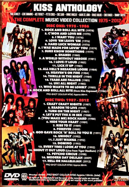 Kiss / Music Video Collection Complete 1975-2012 - Image 2