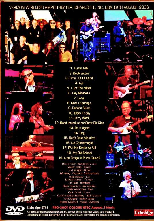 Steely Dan Michael McDonald / NC, USA 08.12.2006 Multi-Cam Edition - Image 2