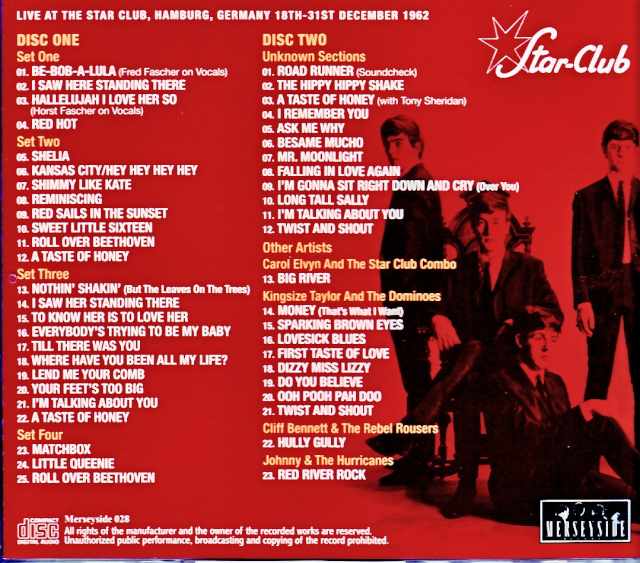 Beatles / Live at the Star Club Germany 1962 Upgrade - Image 2