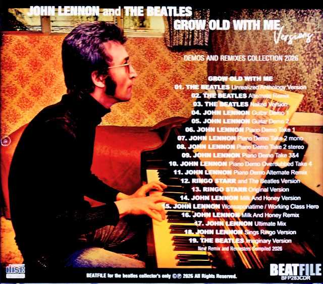 John Lennon, The Beatles / Grow Old with Me Demos and Remix - Image 2