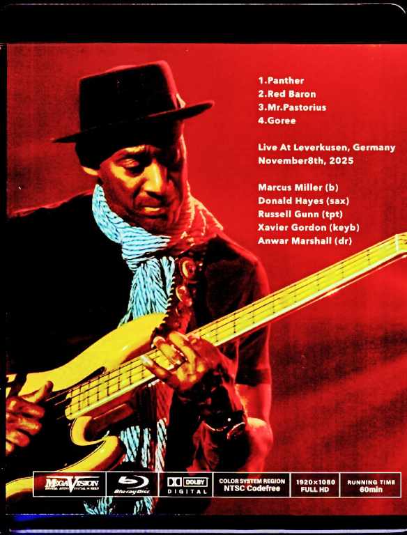 Marcus Miller / Germany 2025 Blu-ray Version - Image 2