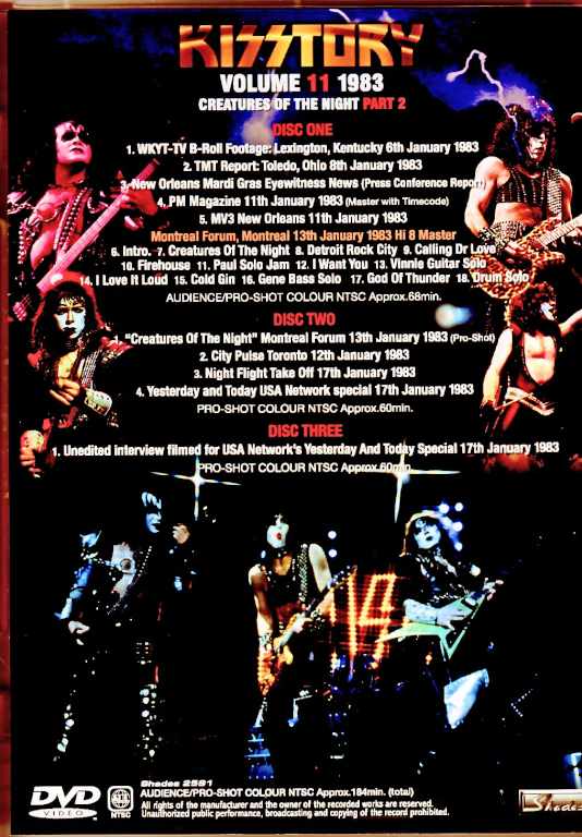 Kiss / Rare History 1983 Vol.2 - Image 2