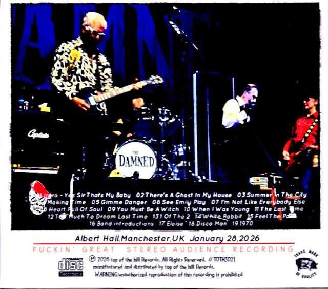 Damned / England, UK 01.28.2026 Complete - Image 2
