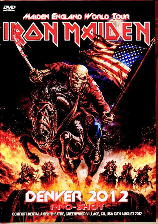 Iron Maiden / CO, USA 08.13.2012 Complete Multi-Cam Edition