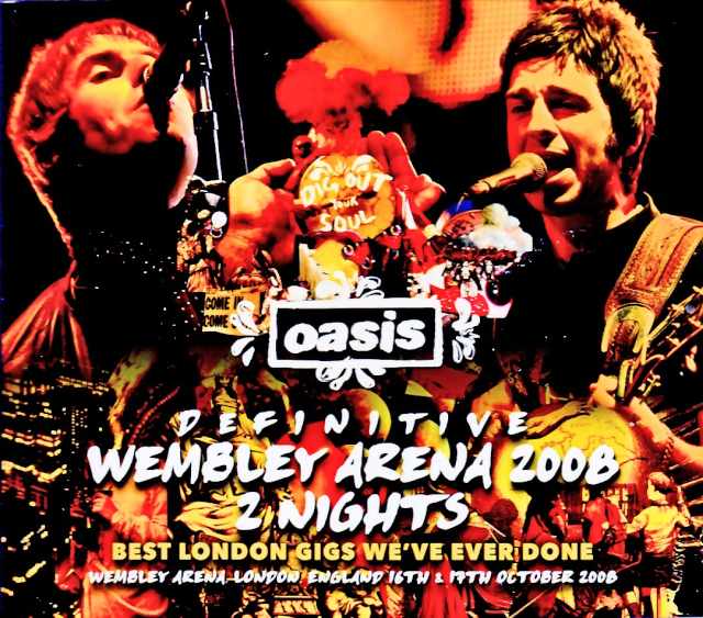 Oasis / London, UK 2008 2 Days Complete Remaster of Stereo Soundboard and Audience Recording