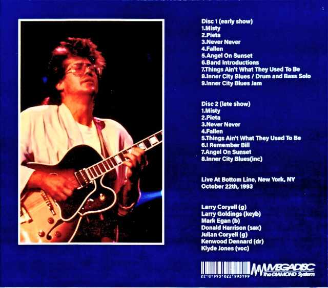 Larry Coryell / NY, USA 1993 2 Shows Complete Soundboard Edition - Image 2